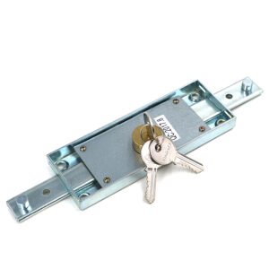 Galvanized Iron Roller Shutter Door Lock with Brass Cylinder