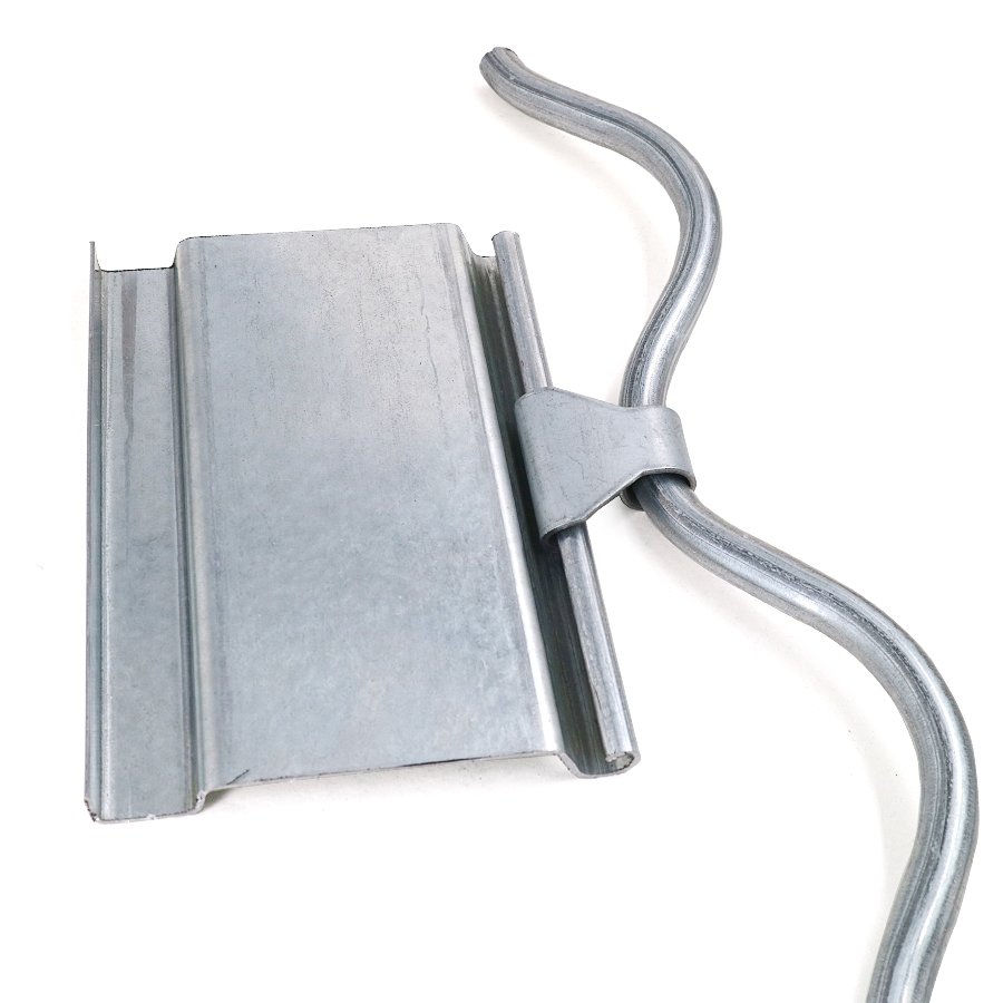 Grille Rolling Door Saddle Clamp Galvanized Iron 45x45x22mm - Image 4