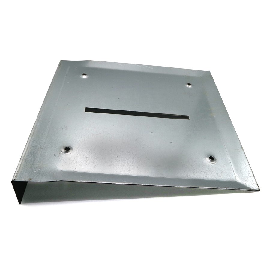 Roller Shutter End Bracket, Galvanized Iron, 350x350x2.5mm - Image 4