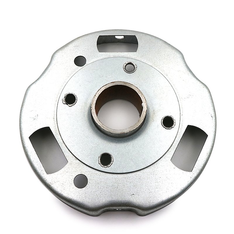 Rolling Door Wheel - Galvanized Iron, 160x40x23mm - Image 3