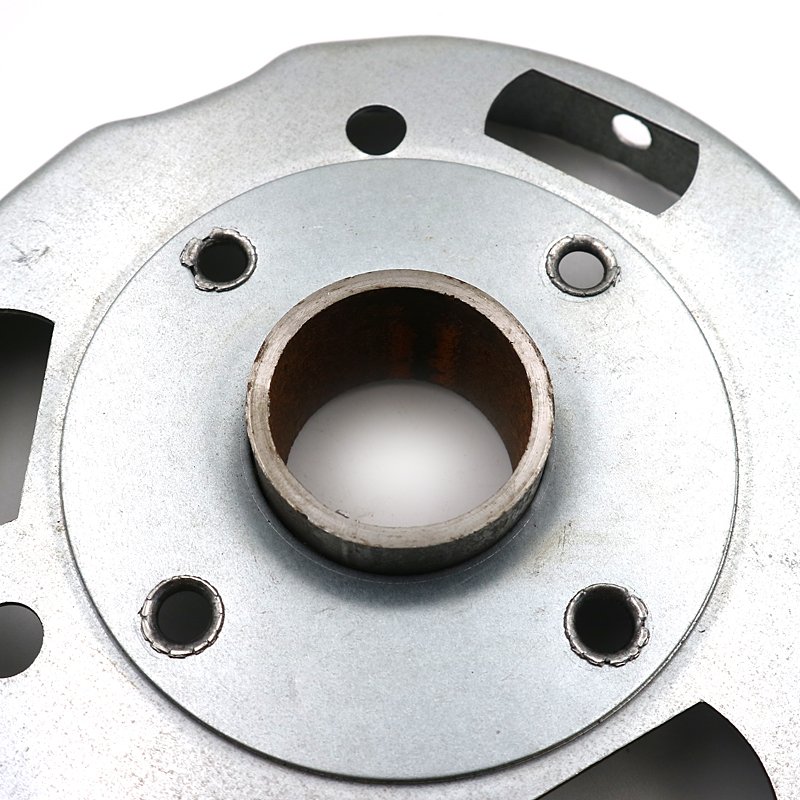 Rolling Door Wheel - Galvanized Iron, 160x40x23mm - Image 5