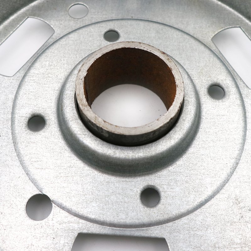 Rolling Door Wheel - Galvanized Iron, 160x40x23mm - Image 6