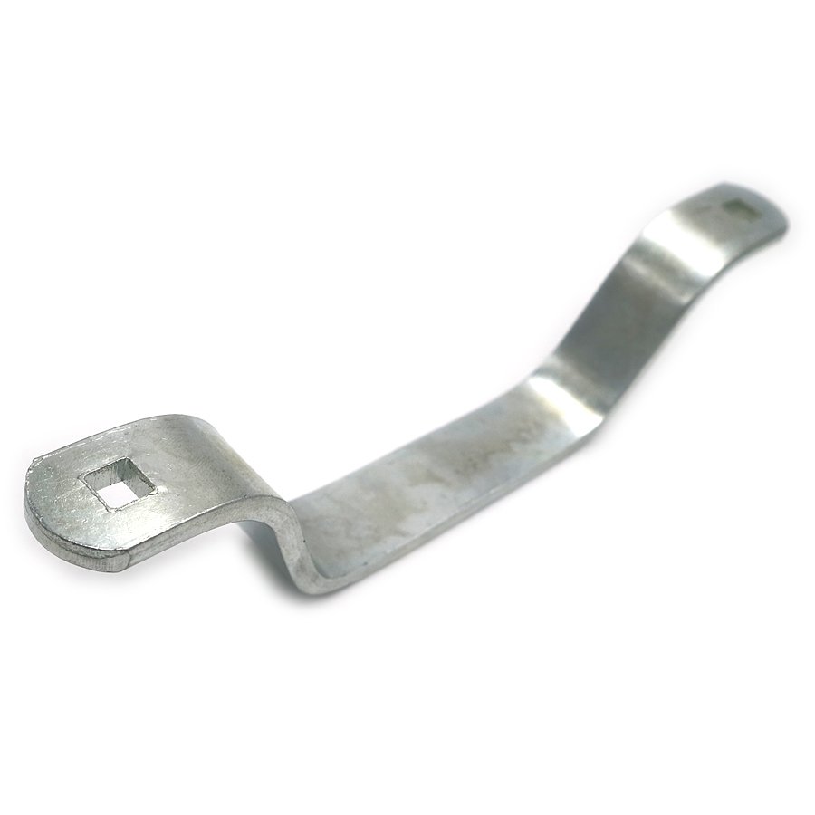 Shutter Door Handle Galvanized Iron 210x20x50mm - Image 3